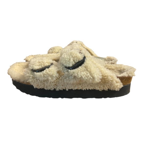 Papillio Birkenstock Arizona Big Buckle Shearling Sandal - Picture 6 of 8